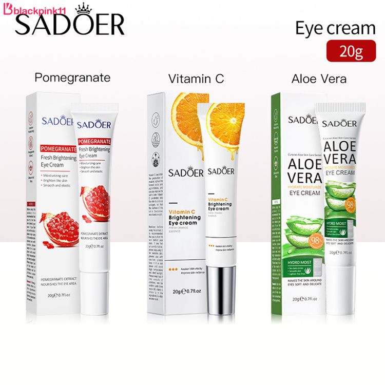 sadoer 20g vitamin C làm sáng mắt Kem dưỡng ẩm, giữ ẩm, làm sáng và trẻ hóa chăm sóc mắt blackpink11