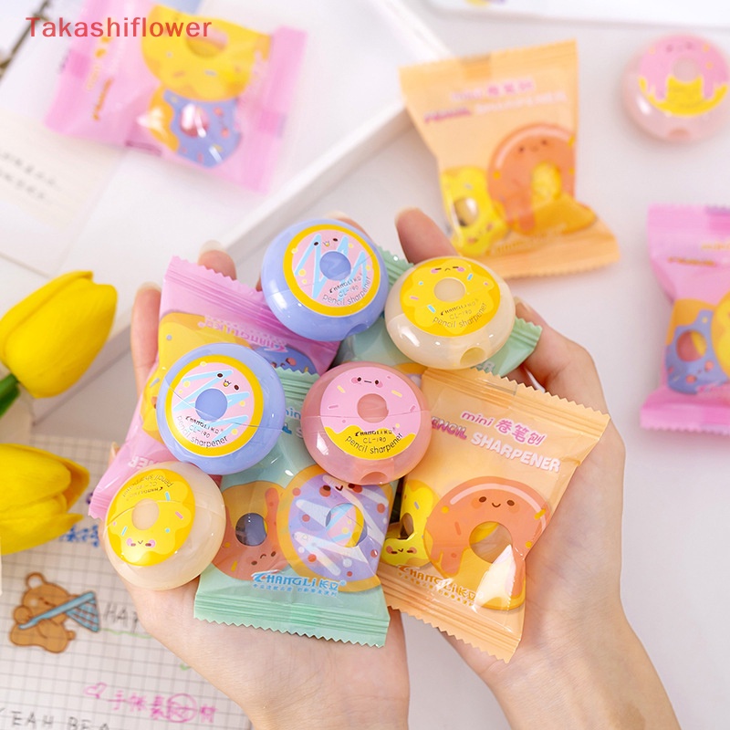 Đồ Chuốt Bút Chì Bằng Nhựa Mini Họa Tiết Hoạt Hình Dễ Thương