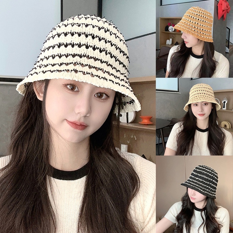 Nón Tai Bèo Đan Cói Vành Nhỏ Che Nắng Thời Trang Mùa Hè Cho Nữ
