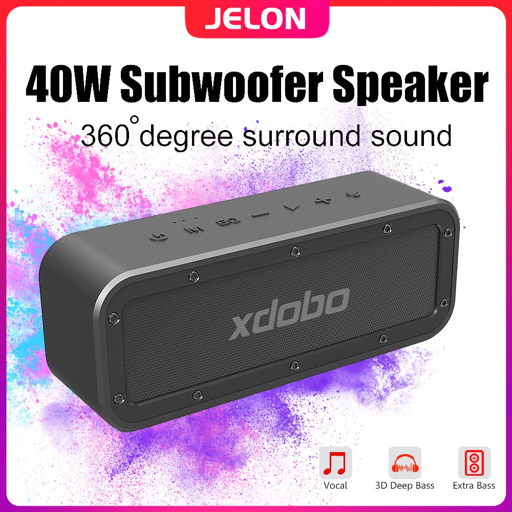 Loa Bluetooth Di Động XDOBO Wake 1983 40W/xdobo nirvana/xdobo vibe/xdobo X5 Ngoài Trời Chống Nước IPX7