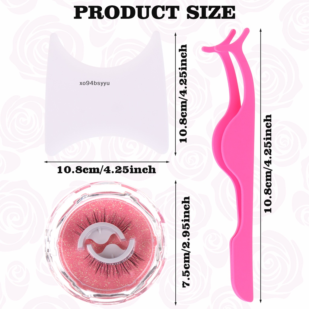 5 Cặp Lông Mi Giả Tự Dính Không Cần Keo Dán Xo94Bsyu