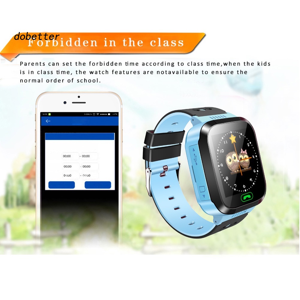 Đồng Hồ Thông Minh Q528 Màn Hình Màu 1.44Inch Có Định Vị SOS Cho Bé