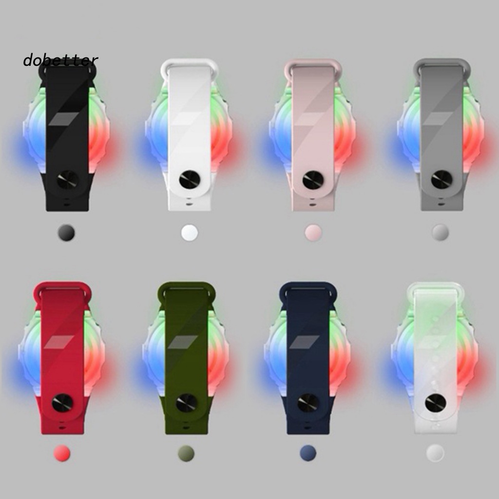 Đồng Hồ Điện Tử Màn Hình LED Thay Đổi Màu Sắc Chống Nước 30M Dobetter &gt; Cuộc Sống Hàng Ngày