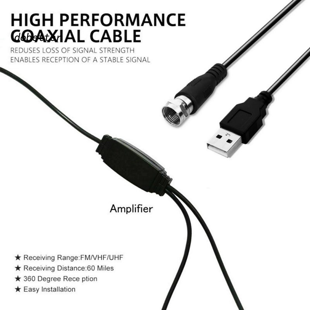 Ăng Ten TV Kỹ Thuật Số IEC Kết Nối 5m Trong Nhà Cho DVB-T2