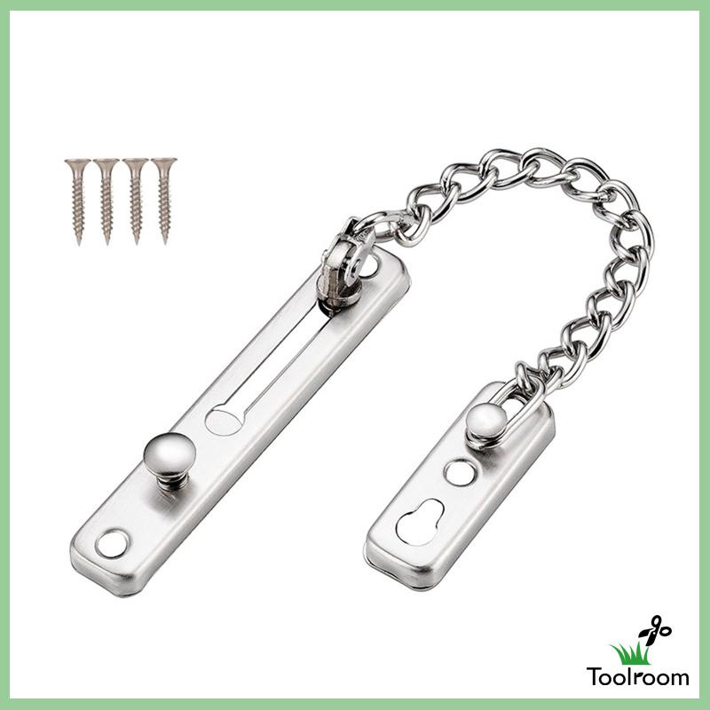 Khóa Cửa Dây Xích Bằng Thép Không Gỉ Trang Trí Phòng Ngủ / Khách Sạn