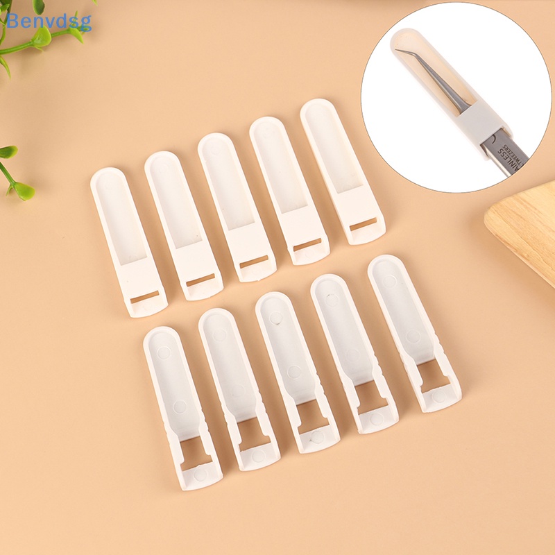 Bộ 10 Vỏ Bọc Bảo Vệ Đầu Lông Mi Bằng ABS Chống Rơi