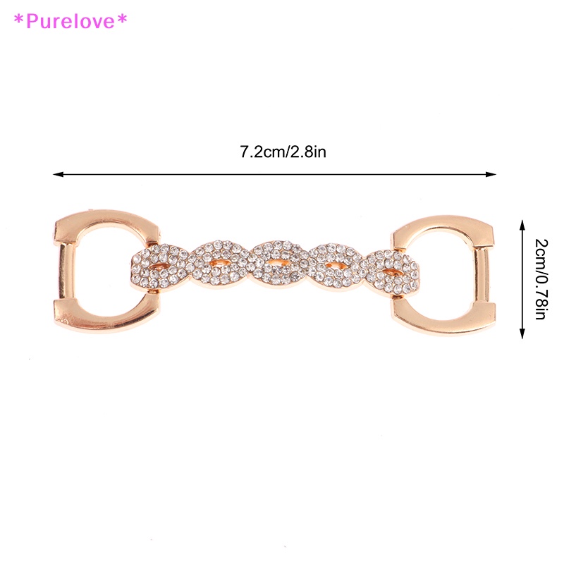 1 Khóa Kẹp Giày Cao Gót Đính Đá Thời Trang Dành Cho Nữ Mới