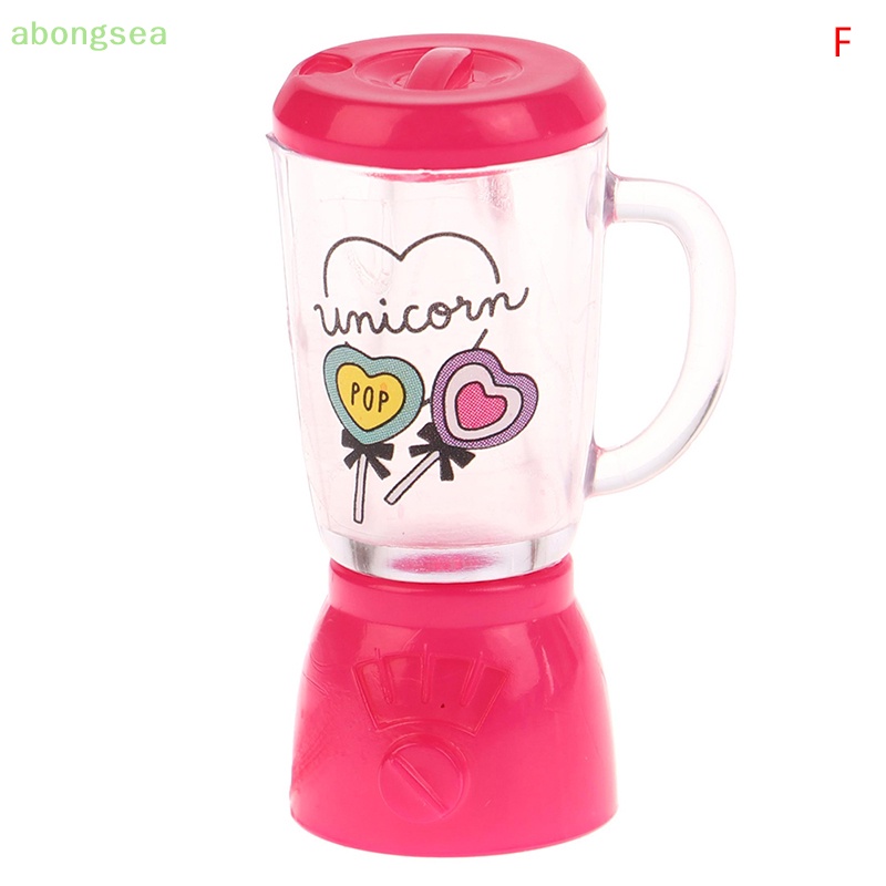 Abongsea Mô Hình Máy Ép Nước Trái Cây Tỉ Lệ 1: 12 Trang Trí Nhà Búp Bê