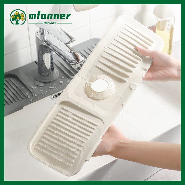 Đệm Silicone Gắn Vòi Nước Bồn Rửa Chén Chống Trượt / Văng Nước Tiện Dụng Cho Nhà Bếp / Phòng