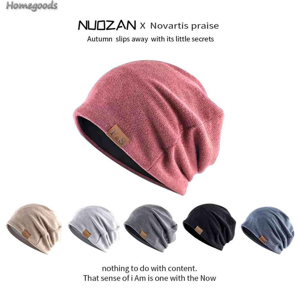 Mũ Beanie Dệt Kim Thoáng Khí Trọng Lượng Nhẹ Thời Trang Thu Đông Cho Nam Nữ {2023}