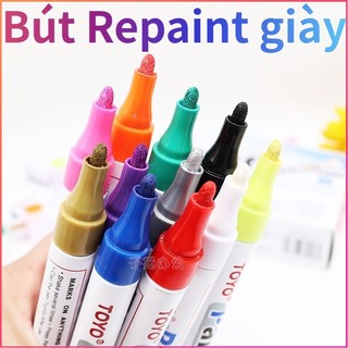Bút Repaint giày tẩy trắng, làm mới phục hồi giày, siêu tốc TOYO Paint Marker SA101 - Bút repaint