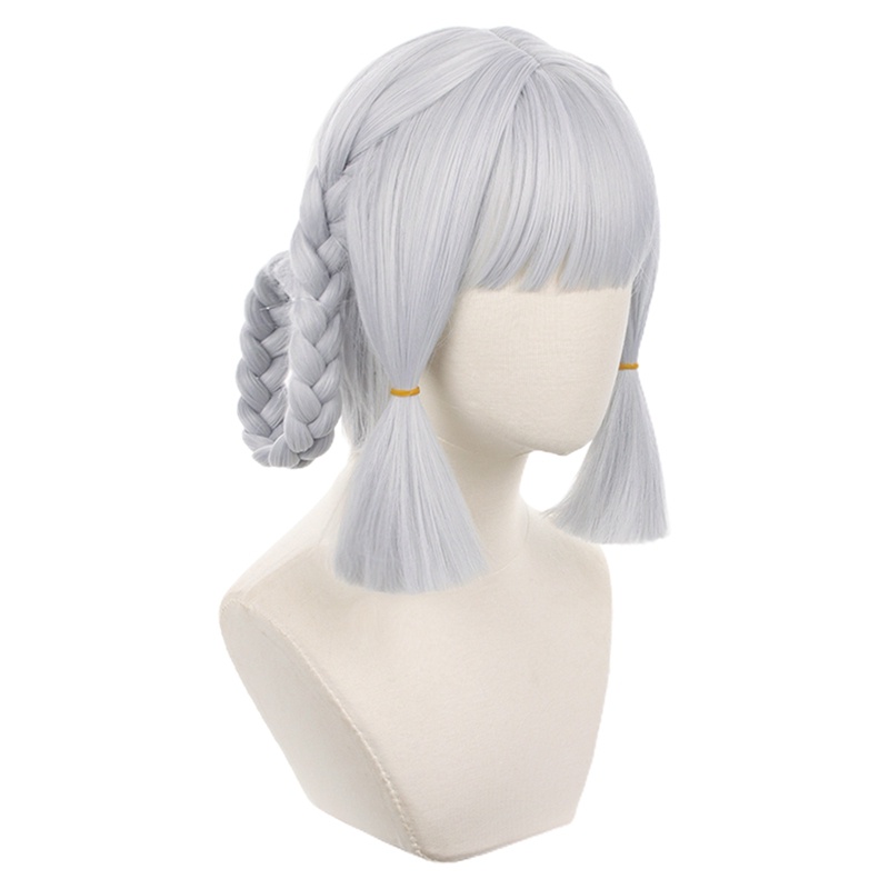 Tóc Giả YGT Kamisato Ayaka Hóa Trang Nhân Vật DokiDoki