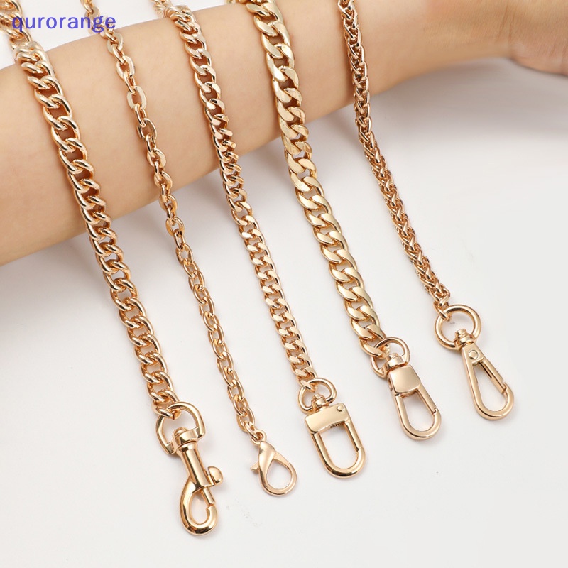 Dây Đeo Túi Xách Bằng Kim Loại Màu Vàng Đồng Thời Trang Dành Cho Nữ