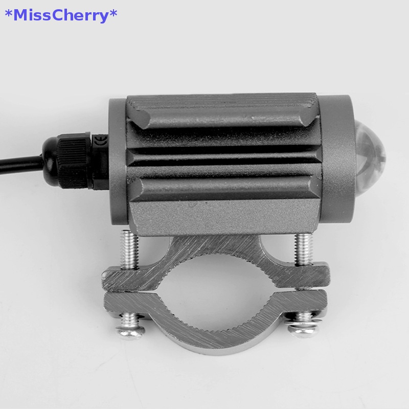 Set 1 / 2 Đèn Pha LED 9-85V Hai Màu Ánh Sáng Vàng Và Trắng Dành Cho Xe Mô Tô Mới