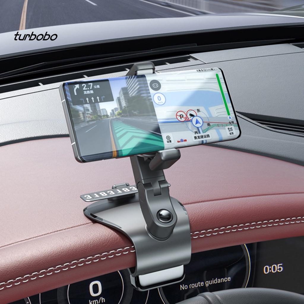 Giá Đỡ Điện Thoại Chống Trầy Gắn Tấm Chắn Nắng Xe Hơi Xoay Được Tiện Lợi