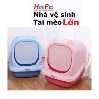 Nhà vệ sinh cho mèo siêu lớn (tai mèo)