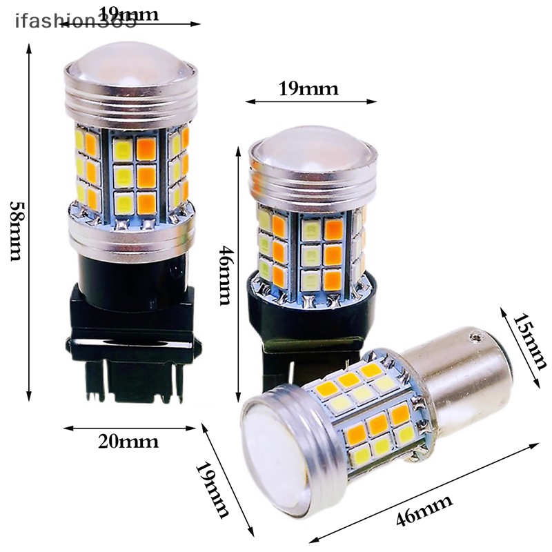 Đèn LED Tín Hiệu DRL Hai Màu Chuyên Dụng Cho Xe Hơi ifashion365