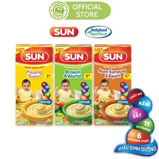 Bột ăn dặm sun cho bé hàng nhập khẩu chính hãng 120g