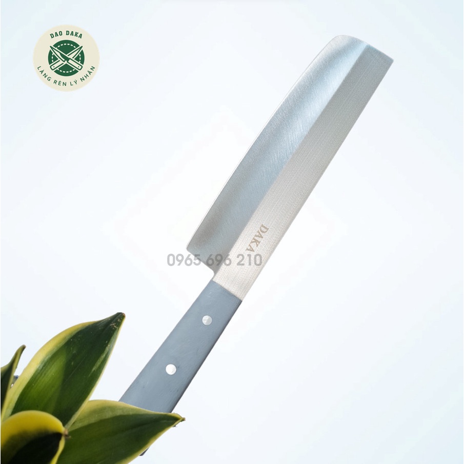 Dao nhà bếp chuyên thái thịt - Thép Nhật trắng không gỉ - Chuôi nhựa