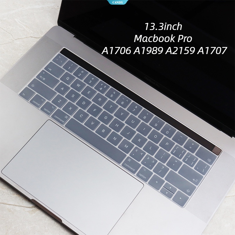 Film Dán Bảo Vệ Bàn Phím Máy Tính 13.3inch Macbook Pro A1706 A1989 A2159 A1707 Trong Suốt Chống Bụi Bẩn / Chống Thấm Nước