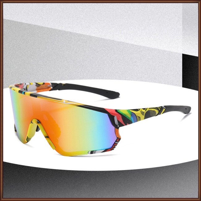 Kính Chống Nắng Tia Uv An Toàn Siêu Nhẹ Dạng Cong Nhiều Màu Tùy Chọn Cho Nam Và Nữ