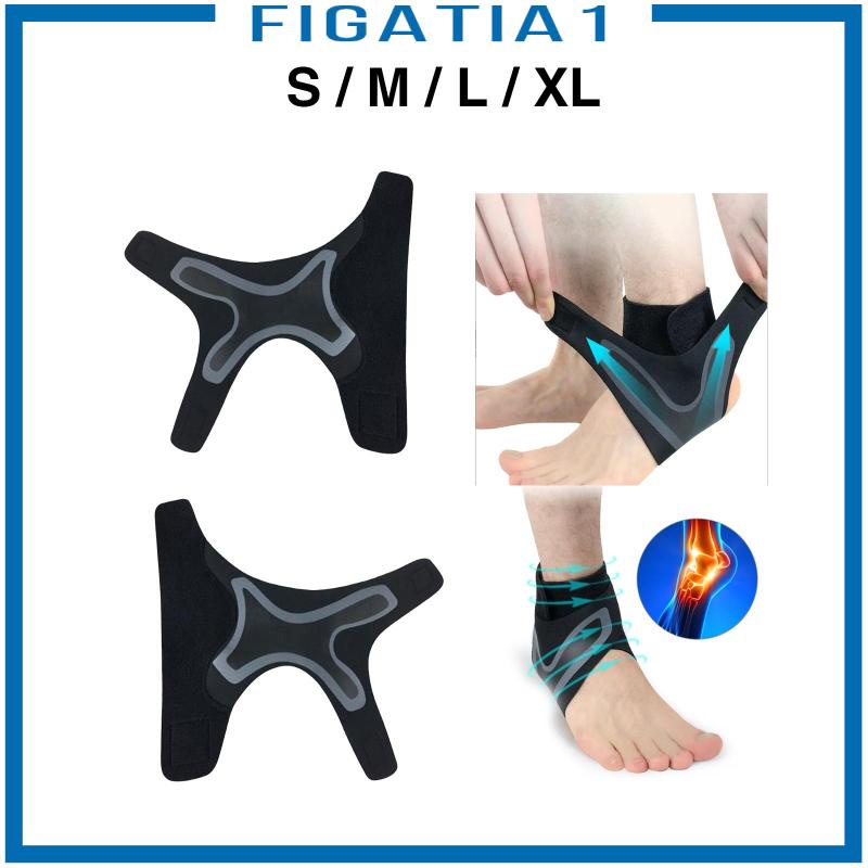 Băng Quấn Mắt Cá Chân Bằng Cao Su Tổng Hợp Co Giãn figatia1 Dùng Khi Chơi Thể Thao / Leo Núi