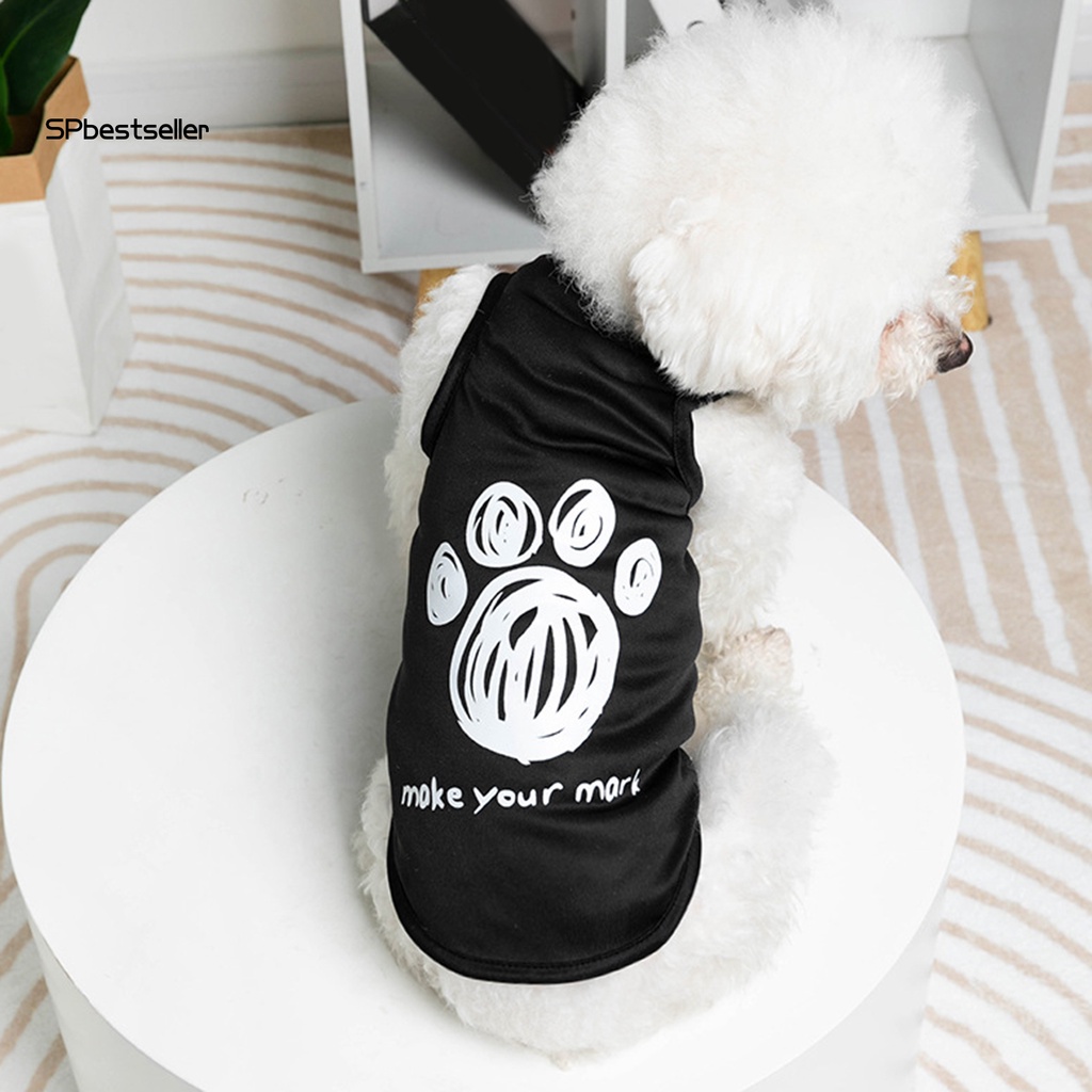 Áo Thun In Chữ Dễ Thương Cho Thú Cưng