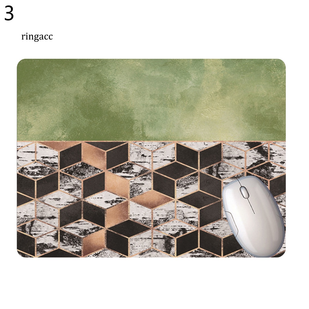 Tấm Lót Chuột RGA Siêu Mỏng Chống Trượt Bằng Polygon Nhiều Màu Sắc Tiện Dụng Cho Laptop