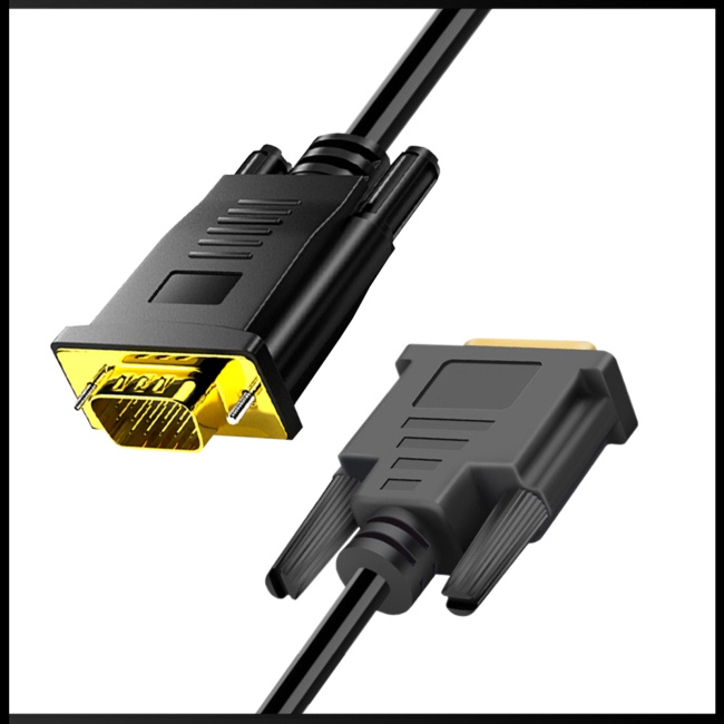 Cáp Chuyển Đổi Zevaret Dvi Sang Vga Kỹ Thuật Số Hd Dvi 24 + 1 Sang Vga Cho Máy Tính