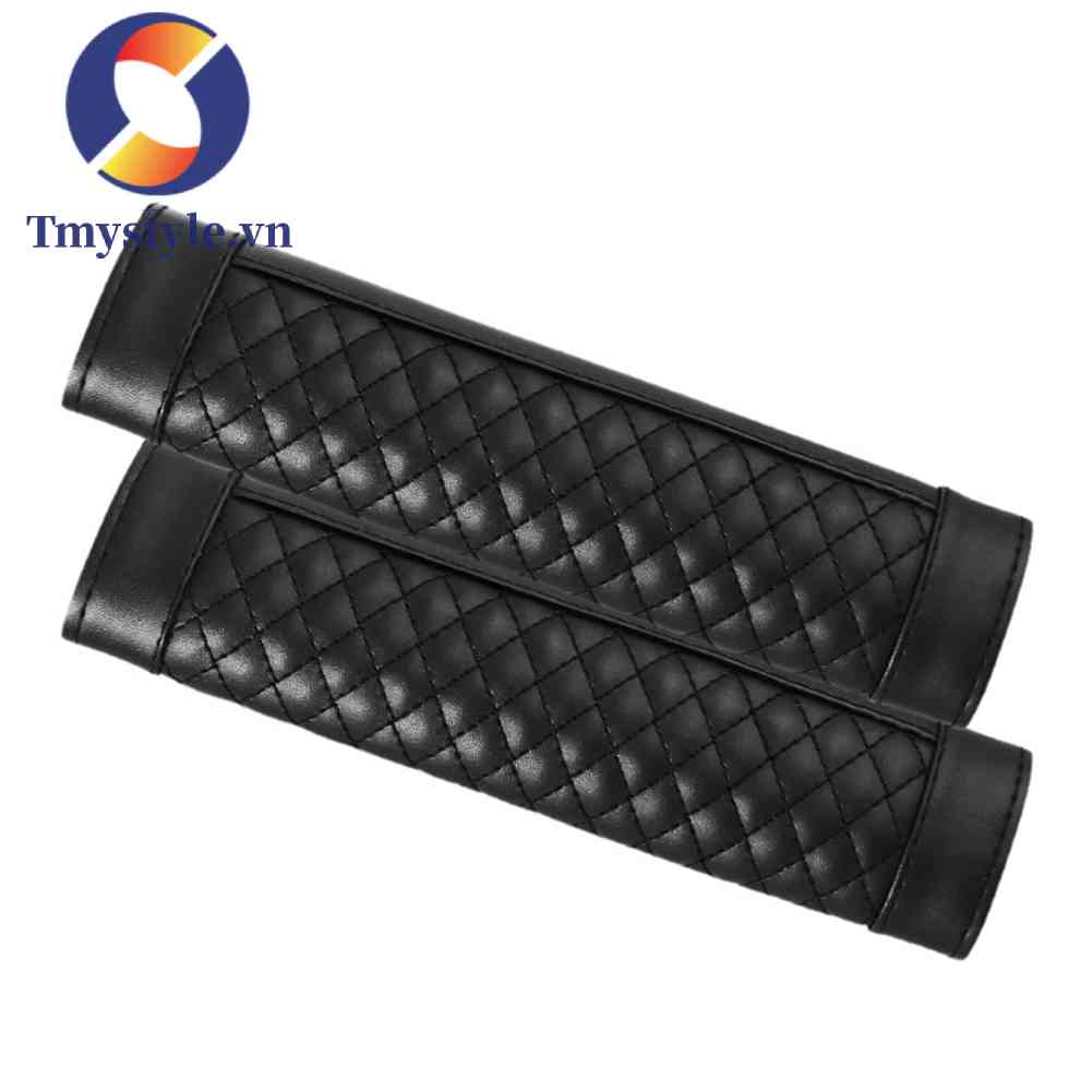 Bộ 2 Miếng Đệm Bọc Dây An Toàn Xe Hơi Bằng Da PU