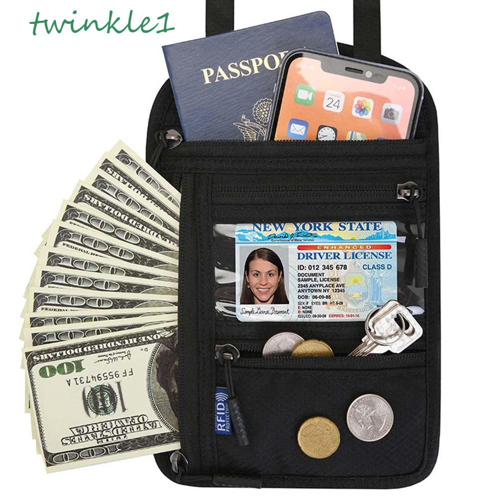 Túi Đeo Chéo Đựng Hộ Chiếu Đa Năng Chống Trộm Tiện Dụng