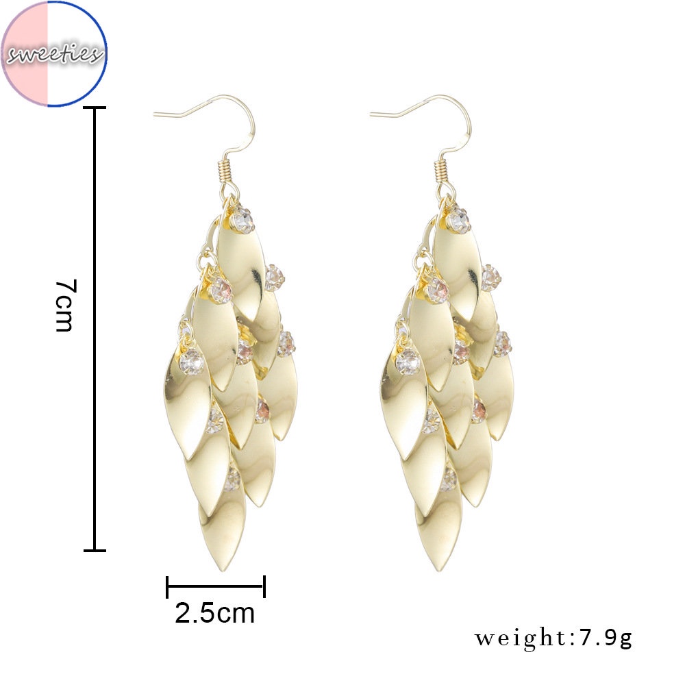 Bông Tai HợP Kim DạNg Tua Rua NhiềU KiểU DáNg