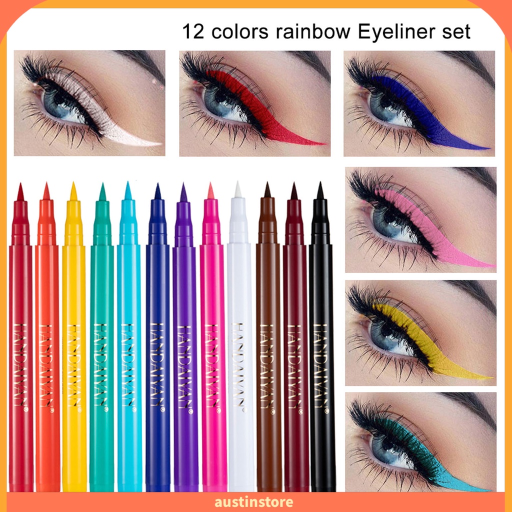 Bút Kẻ Mắt 1.6g Hiệu Ứng Lì Chống Nhòe Không Phai Màu