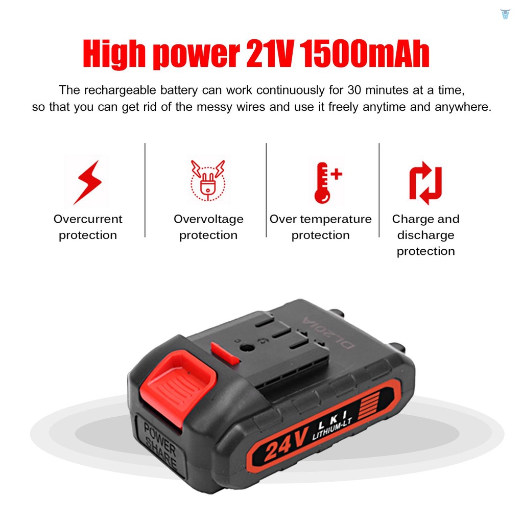 Máy Cưa Điện Không Dây 4 Inch 21V 1.5A Tốc Độ Cao Với Một Tay Cầm Bằng Gỗ
