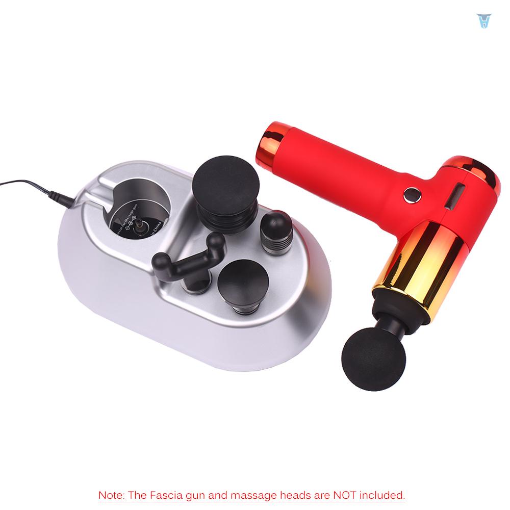 Đế Sạc Màu Bạc Cho Súng Mát Xa Fascia