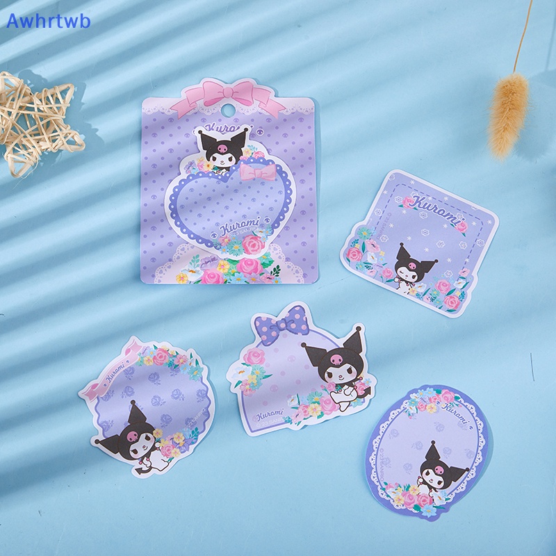 Awhrtwb Giấy Ghi Chú Họa Tiết Hoạt Hình Cún Cinnamon Melody Dễ Thương Cho Học Sinh Mới