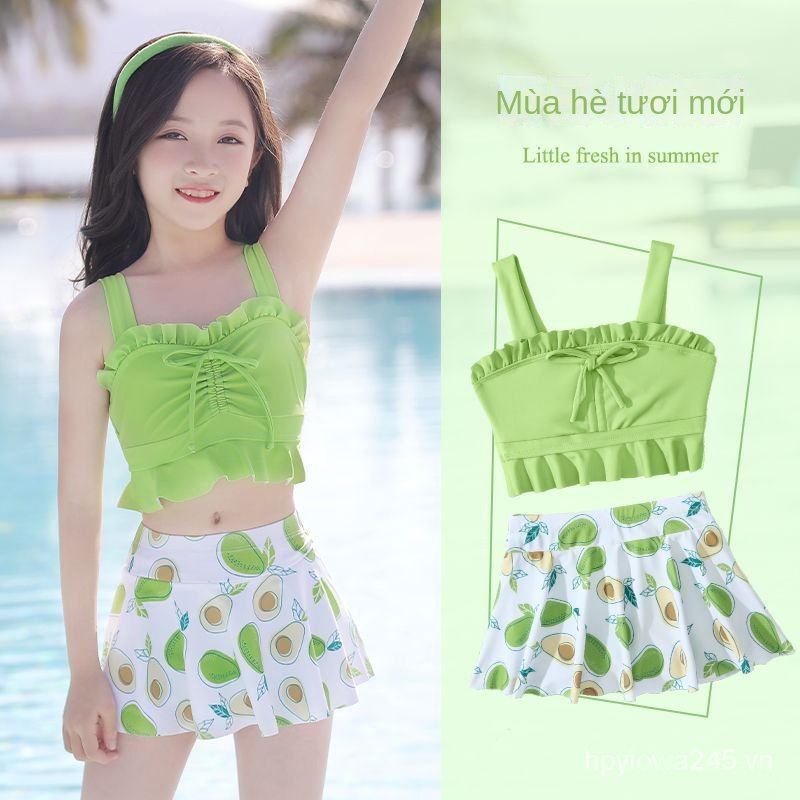 Bộ Đồ Bơi Cỡ Vừa Thiết Kế Dễ Thương Cho Bé Gái