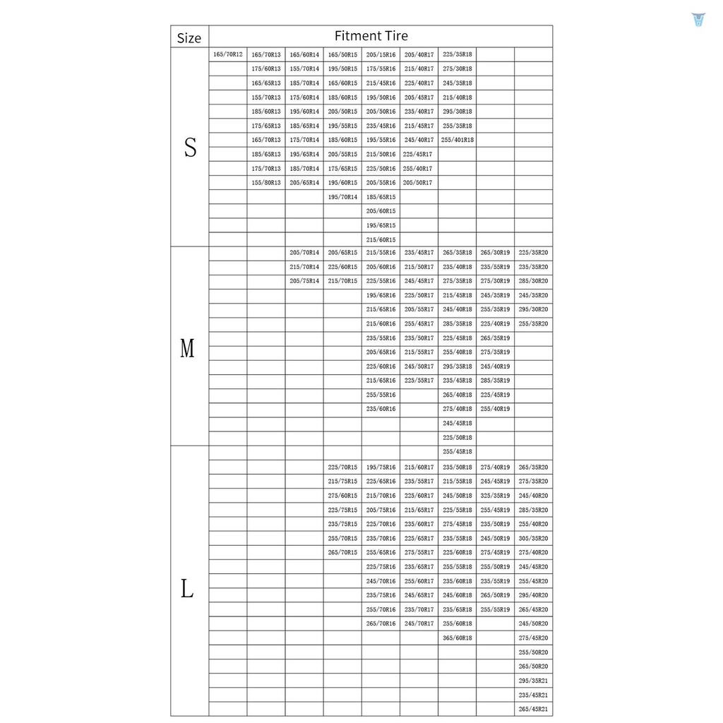 Bộ 4 Dây Xích Khẩn Cấp Chống Trượt Tuyết Màu Đen Thông Dụng Cho Xe Hơi Xe Tải SUV MPV