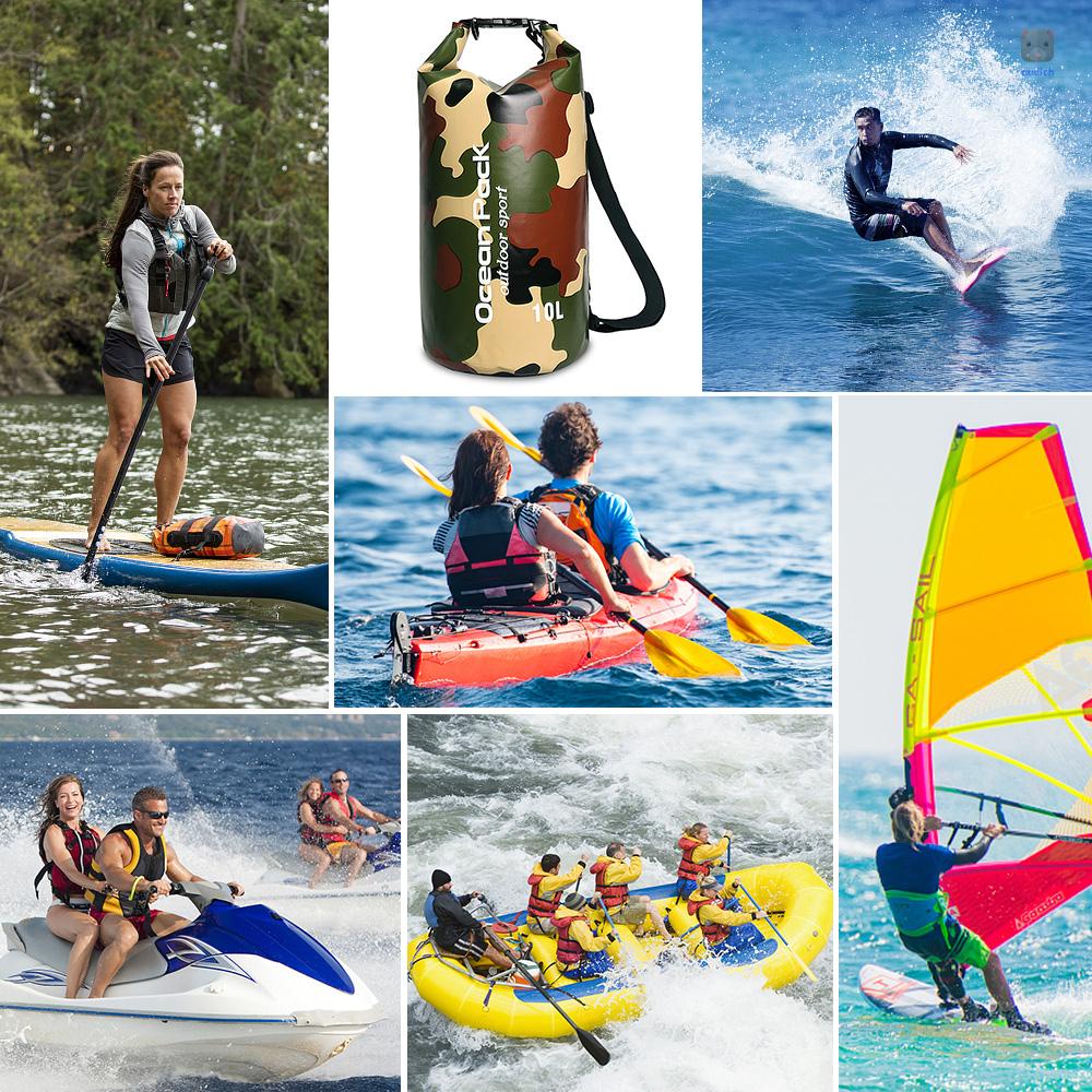 Túi Đựng Đồ Chống Thấm Nước Sức Chứa Lớn Tiện Dụng Khi Đi Bơi / Cắm Trại