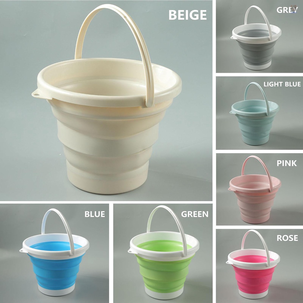 Xô Đựng Cá Đa Năng Có Thể Gấp Gọn Tiện Dụng Mang Theo Du Lịch Cắm Trại