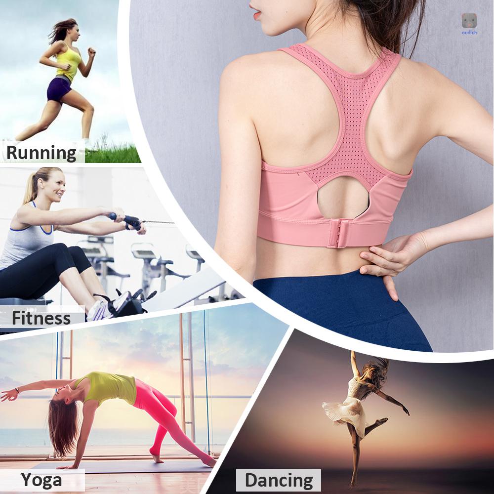 Áo Ngực Thể Thao Có Mút Nâng Ngực Chống Sốc Nhanh Khô Thời Trang Cho Nữ