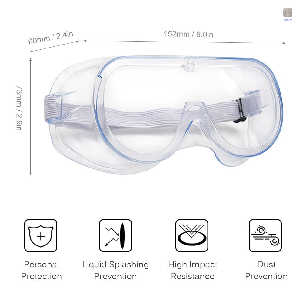 Kính Bảo Hộ An Toàn Chống Đọng Sương / Va Đập Trong Suốt Tùy Chỉnh Tiện Dụng Cho Người Lớn