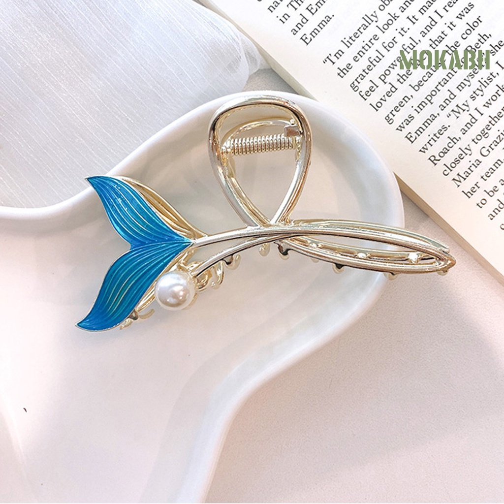 Abh Kẹp Tóc Hình Đuôi Cá Mập Có Răng Dùng Tạo Kiểu