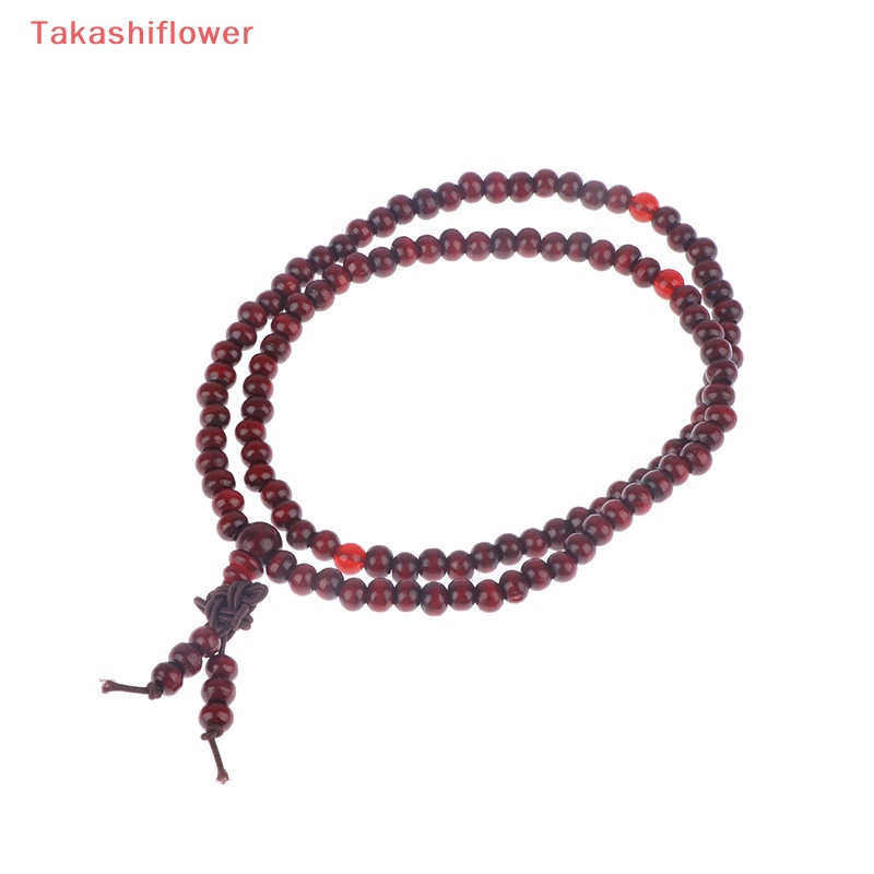 Chuỗi 108 Hạt Gỗ Tự Nhiên 6mm Phong Cách Phật Giáo