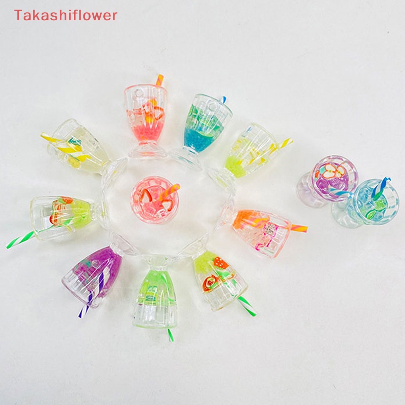 Bộ 10 / 20 Mô Hình Kẹo Mút Mini Bằng Nhựa Phát Quang Độc Đáo