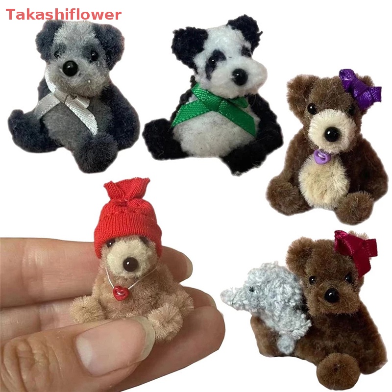 Túi Đựng Điện Thoại Mini 5cm Hình Chú Gấu Nhồi Bông Dễ Thương