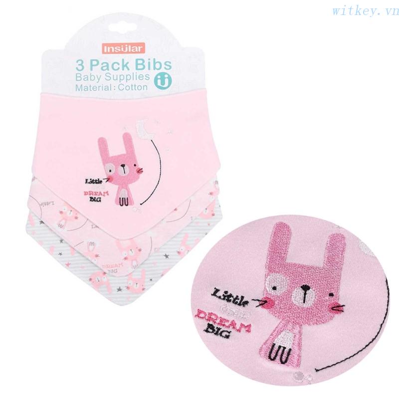 Yếm Ăn In Họa Tiết Dễ Thương Tiện Dụng Cho Bé