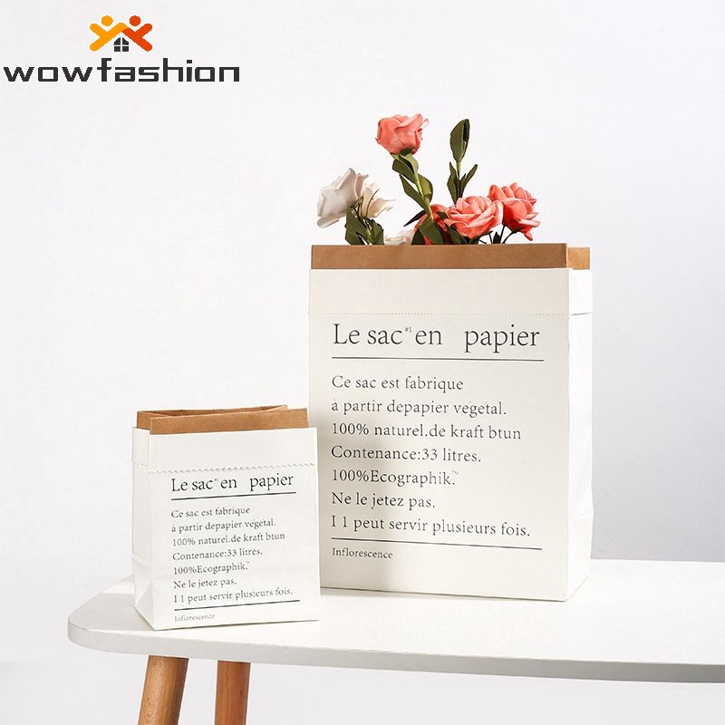 Túi giấy thiết kế hai lớp xinh xắn chuyên dụng trong trang trí