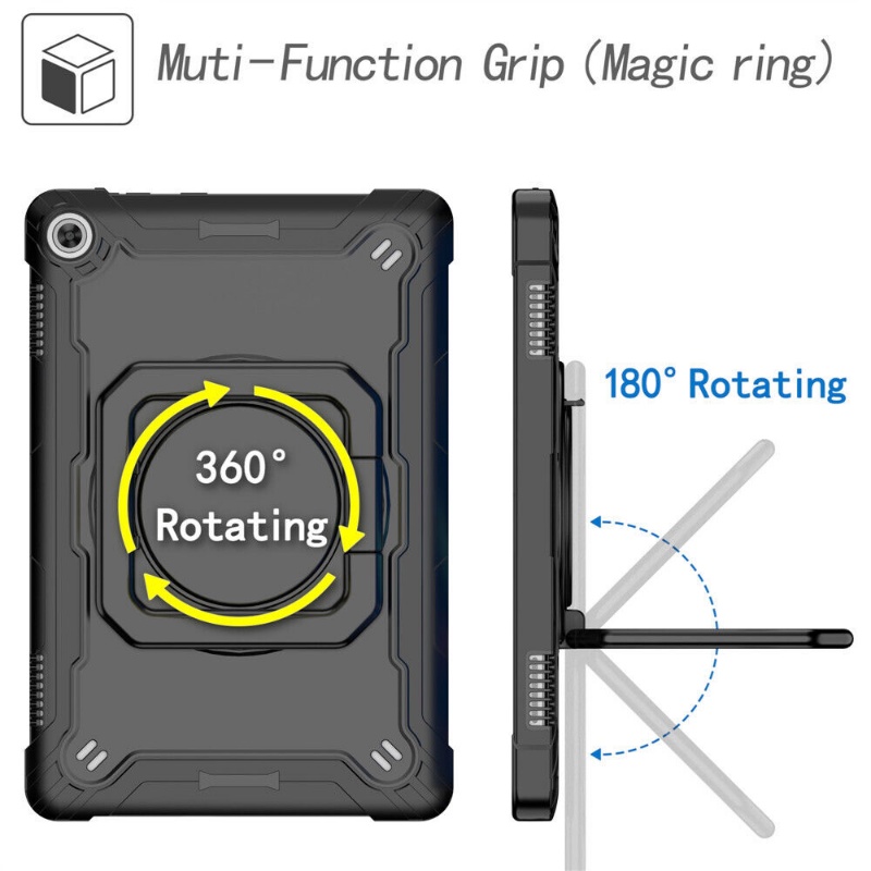 Ốp Máy Tính Bảng Chống Sốc Có Giá Đỡ Xoay Cho Lenovo Tab M10 3rd Gen TB328FU TB328XU 10.1 inch