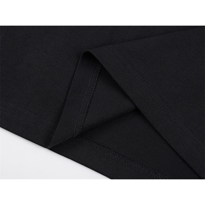 Áo Thun Cotton Tay Ngắn Cổ Tròn In Logo PR-AD &amp; - Thời Trang Đường Phố Mùa Hè